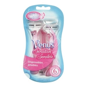 Gillette Venus Sensitive Skin Disposable Razor
