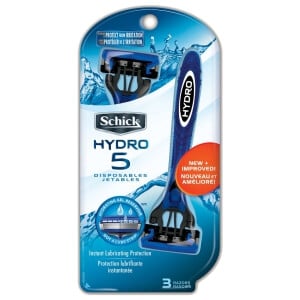 Schick Hydro 5 Disposable Razors men