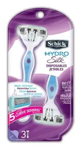 Schick Hydro Silk Razor Disposable Razors for Women
