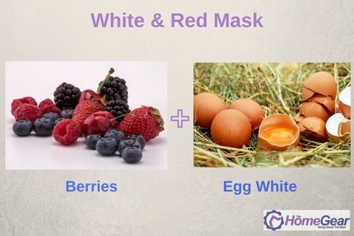 White Red Mask