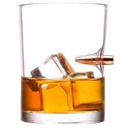Real Bullet whiskey glass