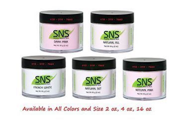 SNS Pink and White Dipping powders