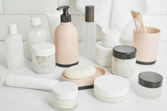 Storage beauty products